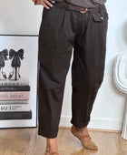Pantalon confort Arthur marron TU 38/48