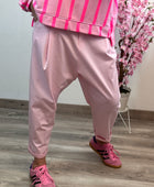 Pantalon saroual rose