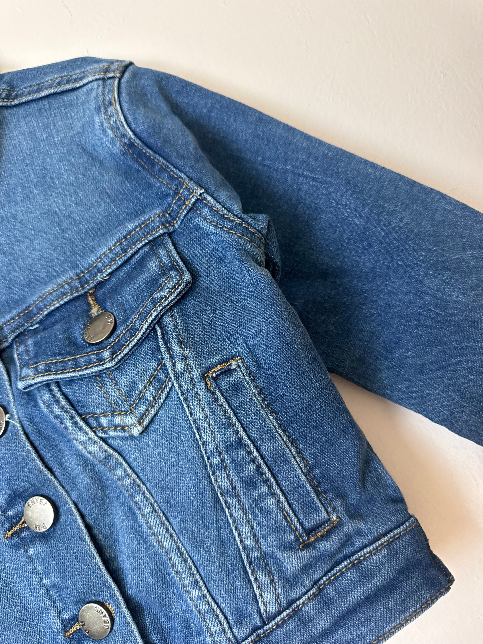 Blouson jeans bichette enfants du 2 au 16 ans