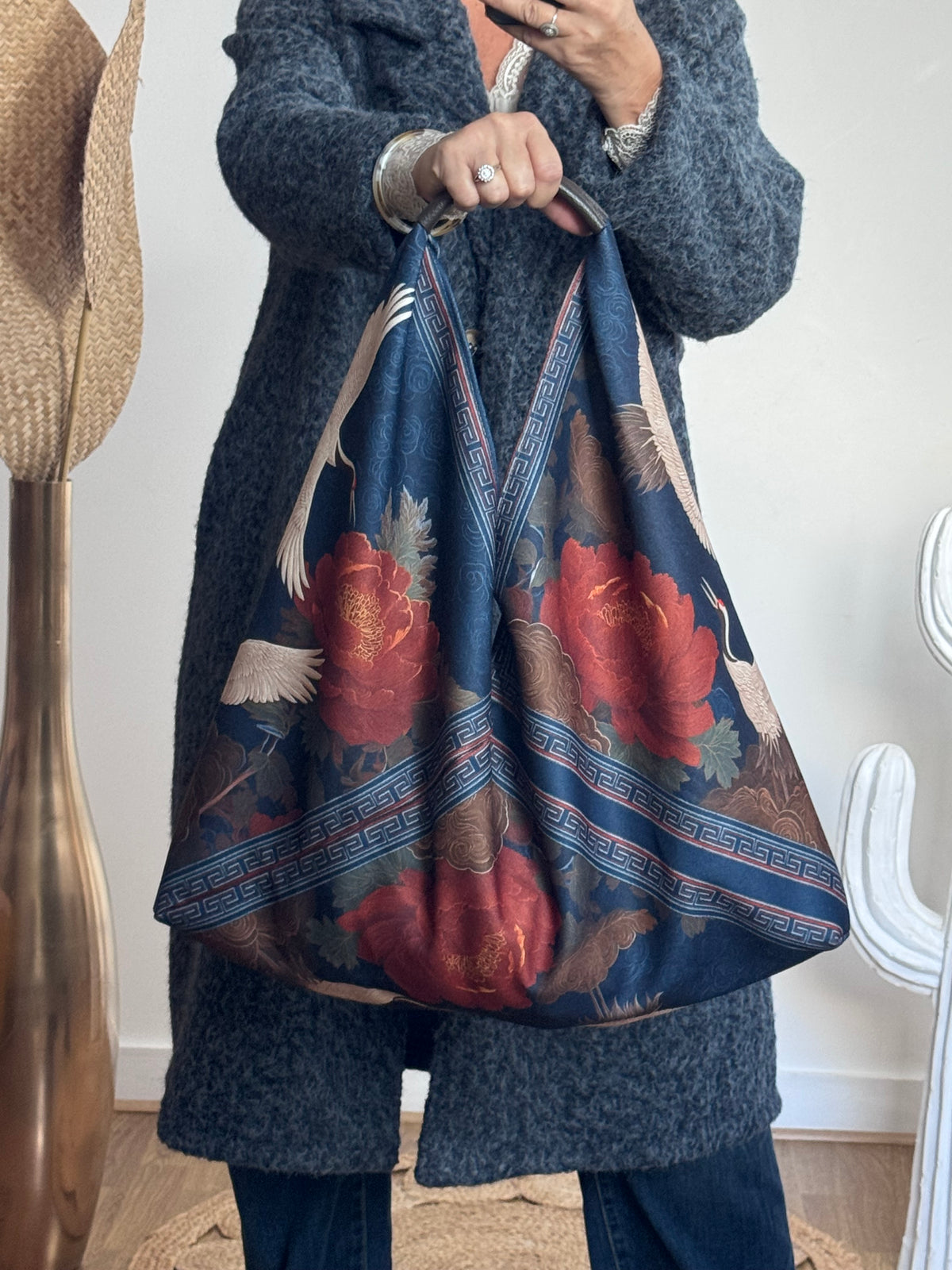 Sac Bohésia fond marine