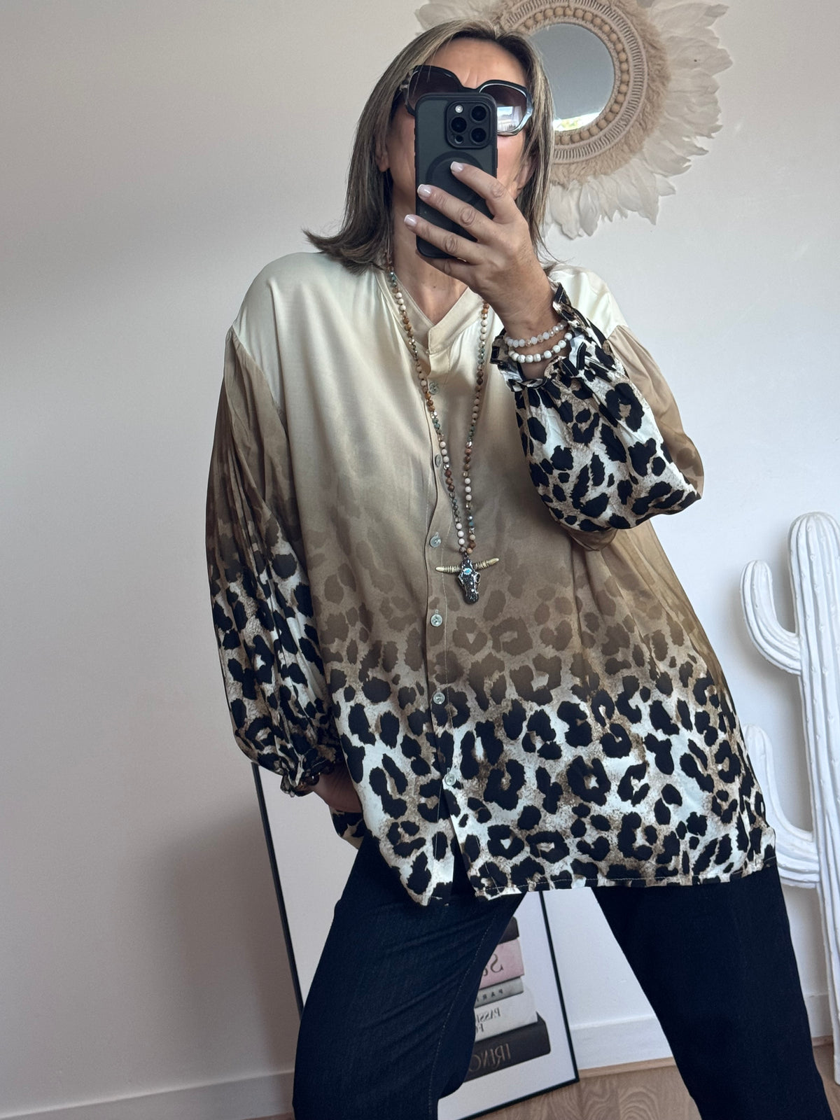 Chemise Savannah Camel 🤎🐆