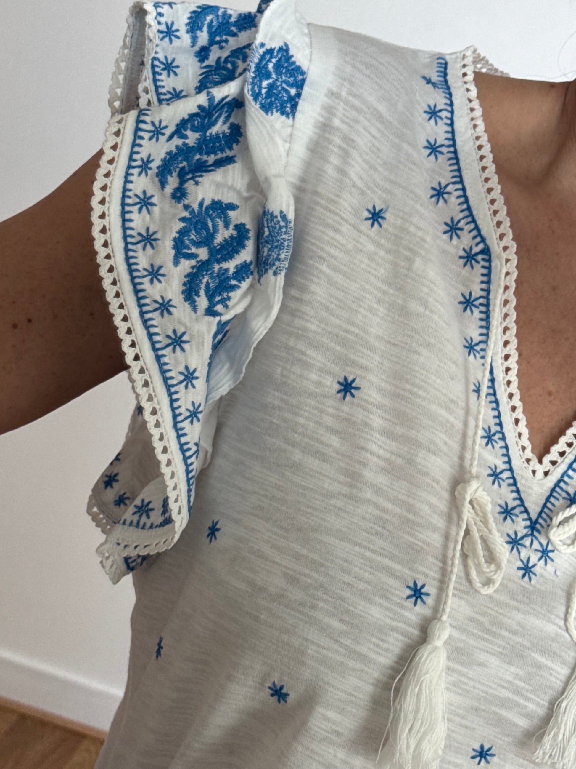 Teeshirt Josephine bleu