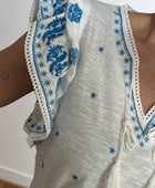 Teeshirt Josephine bleu