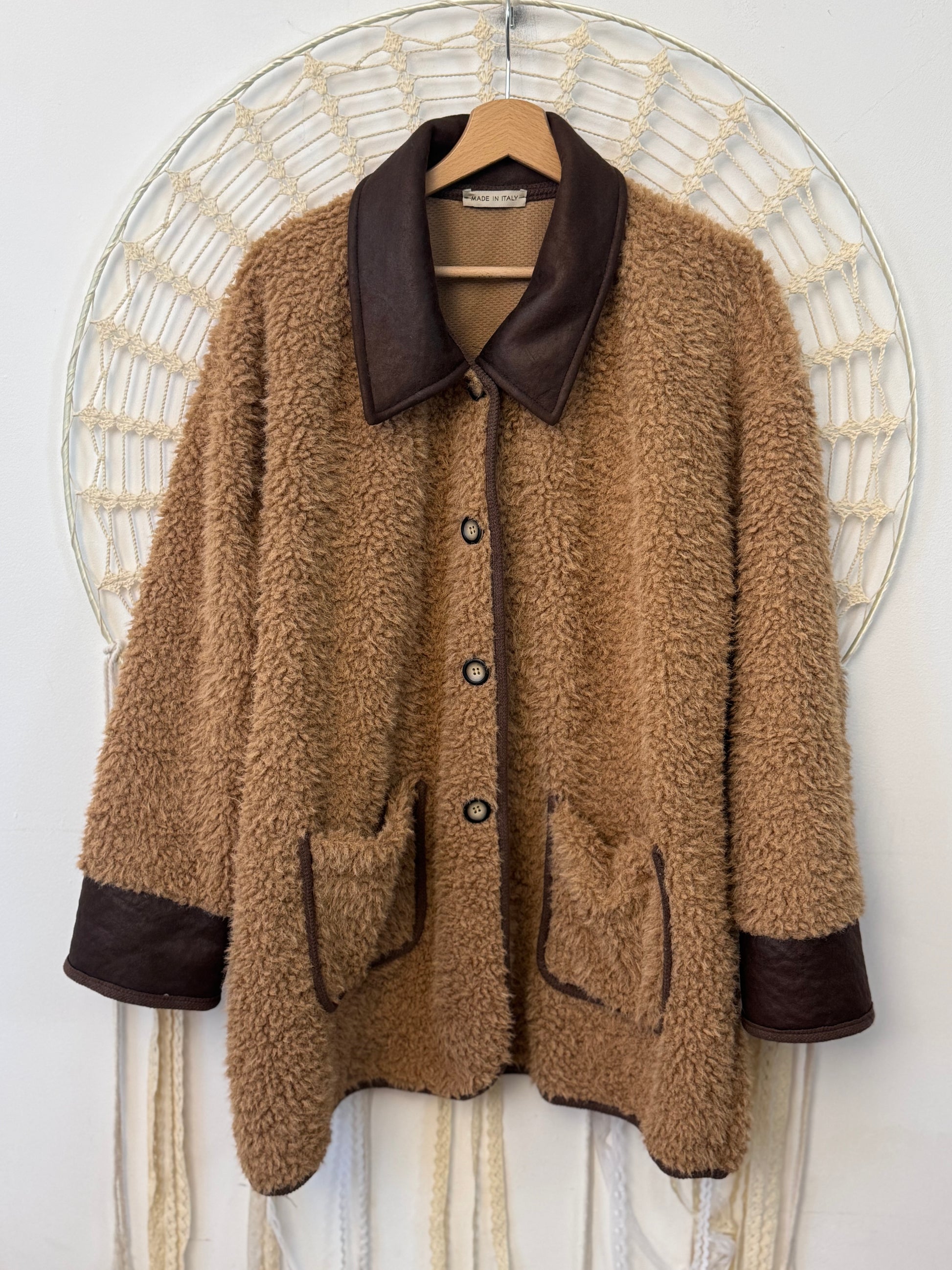 Veste épaisse camel TU 44/50