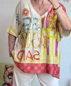 Haut oversize Sea Sun