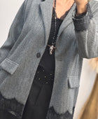 Veste blazer gris chic TU 42/48