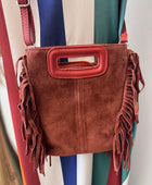 Sac cuir véritable brique