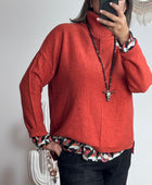 Pull So Chic terracotta