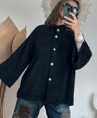 Veste Agathe noire