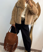 Sac bohème camel