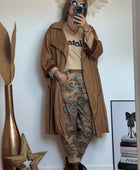Pantalon Dakota camouflage camel