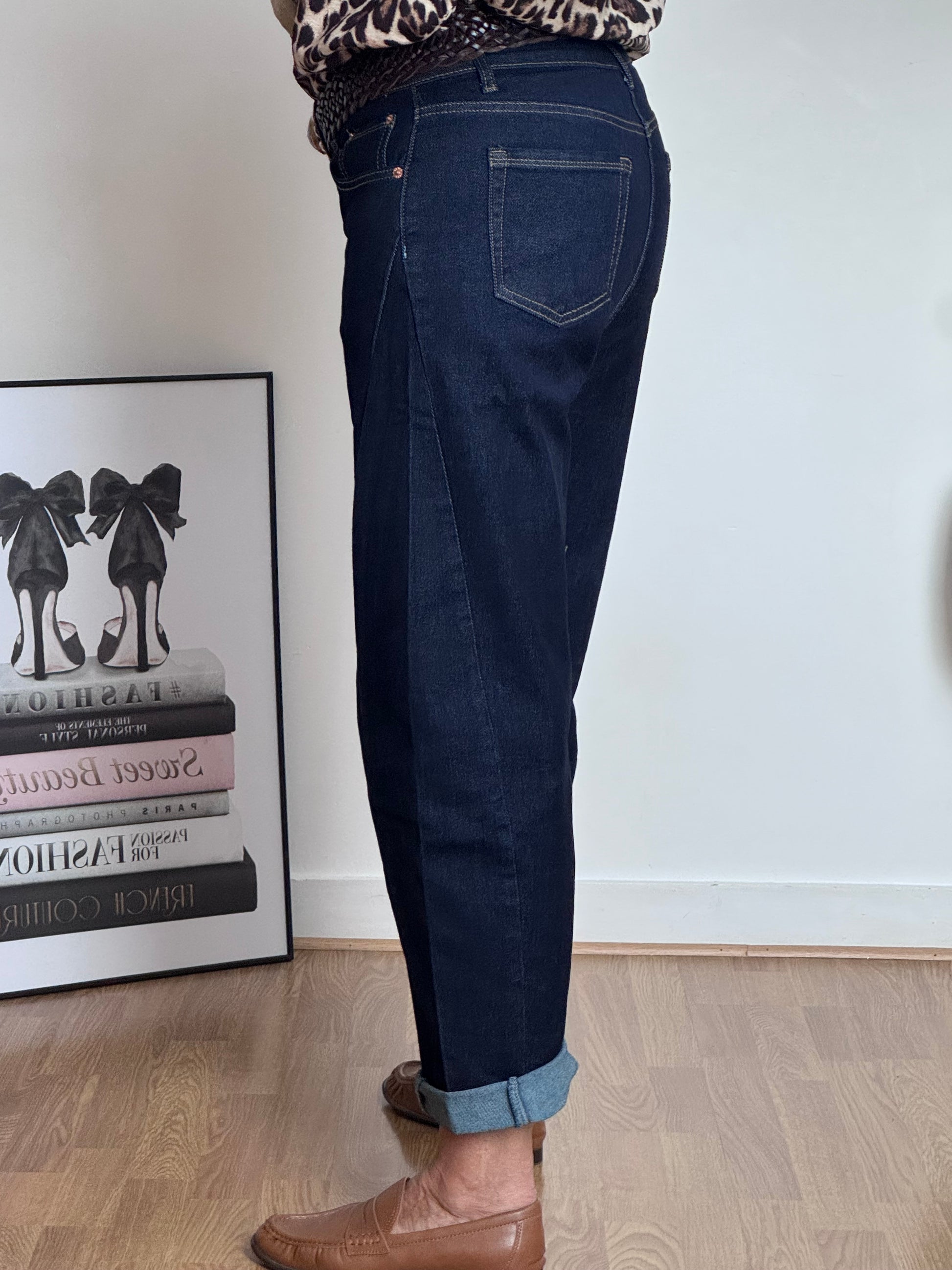 Jeans ballon brut