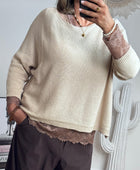 Pull Oscar beige