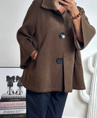 Veste style Kennedy marron TU 40/50