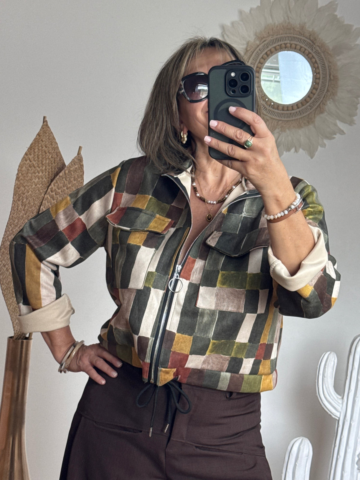 Veste Ambre kaki