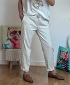 Pantalon crème confort TU 40/48