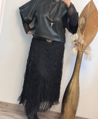 Jupe tulle noire TU 38/46
