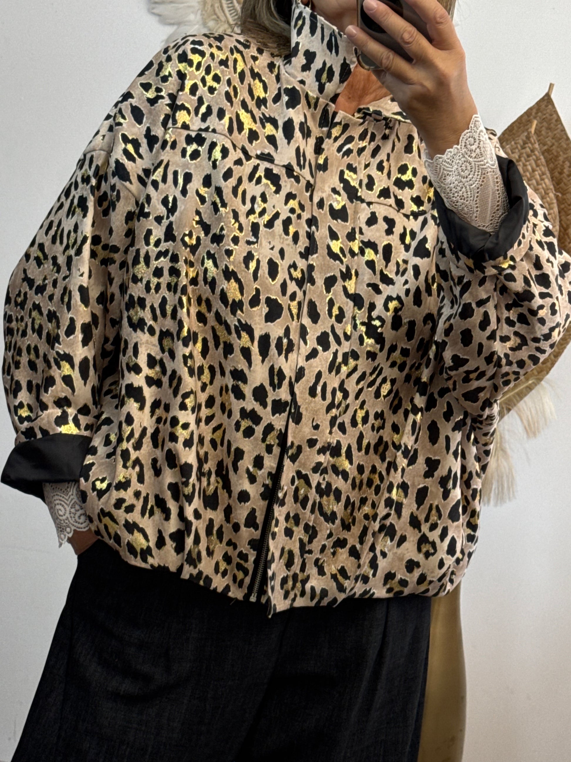 Blouson oversize Léo