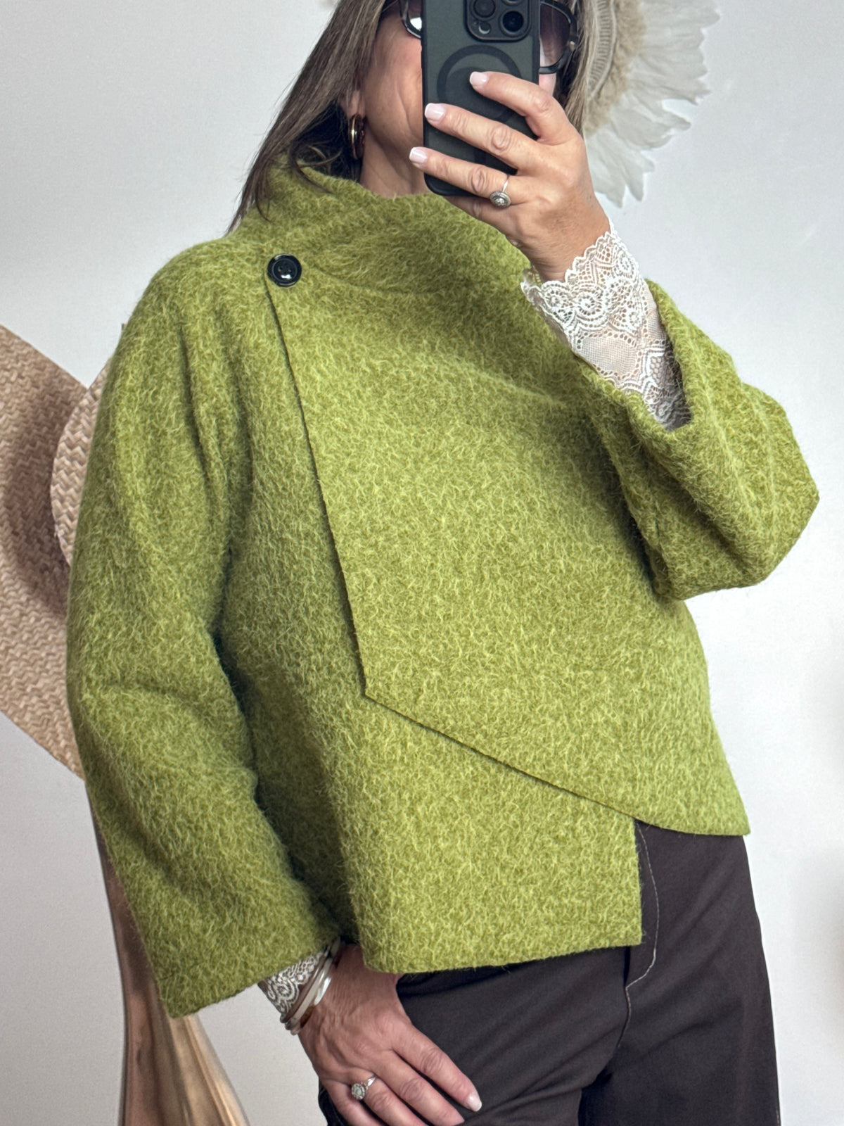 Veste Solan vert pistache