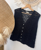 Gilet Adam noir