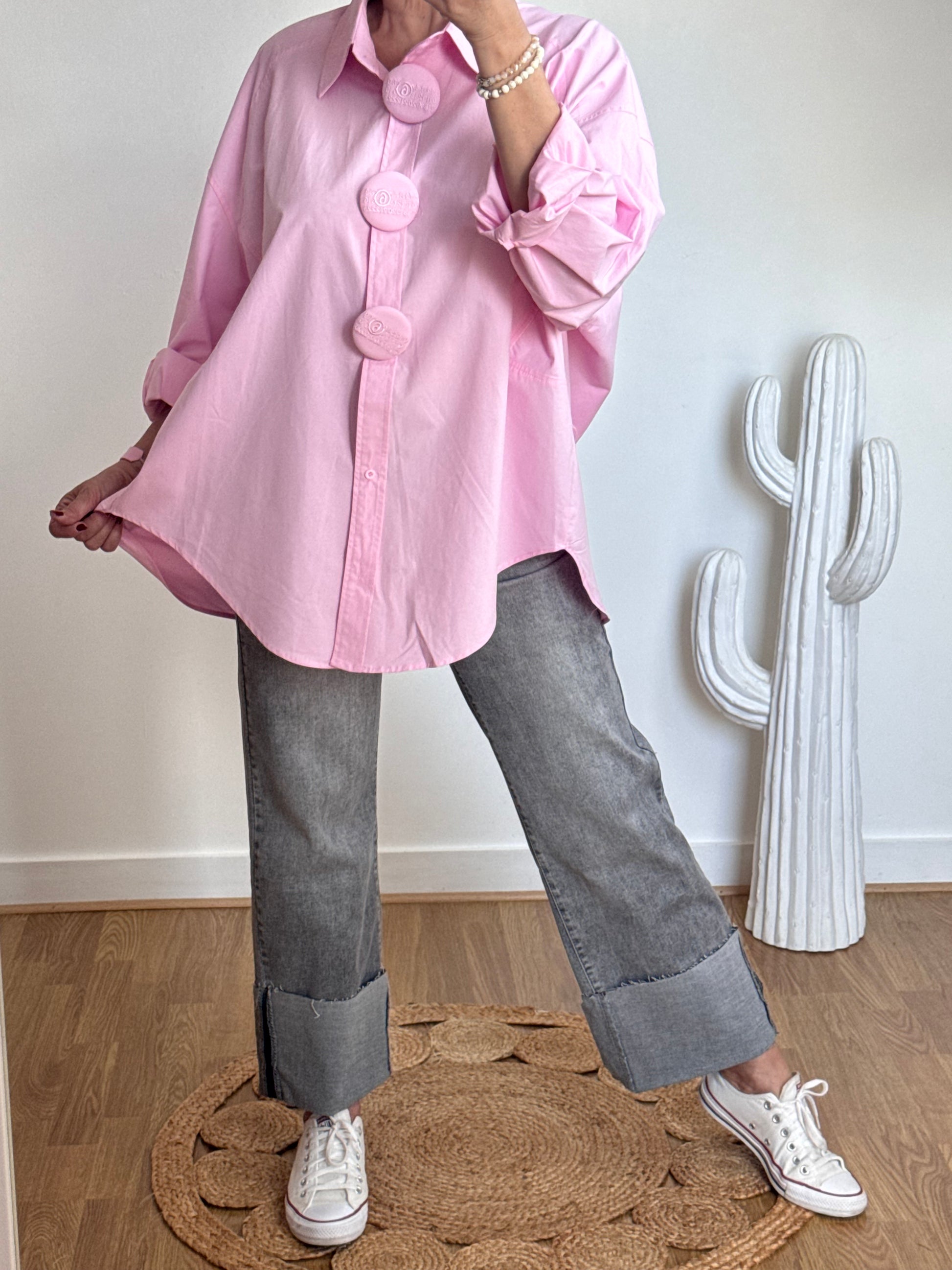 Chemise Capucine rose