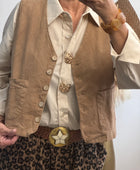 Gilet Antonin beige