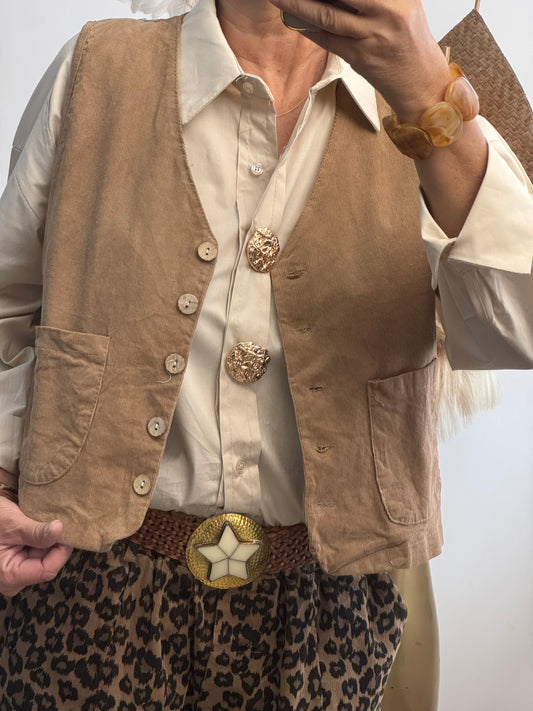 Gilet Antonin beige