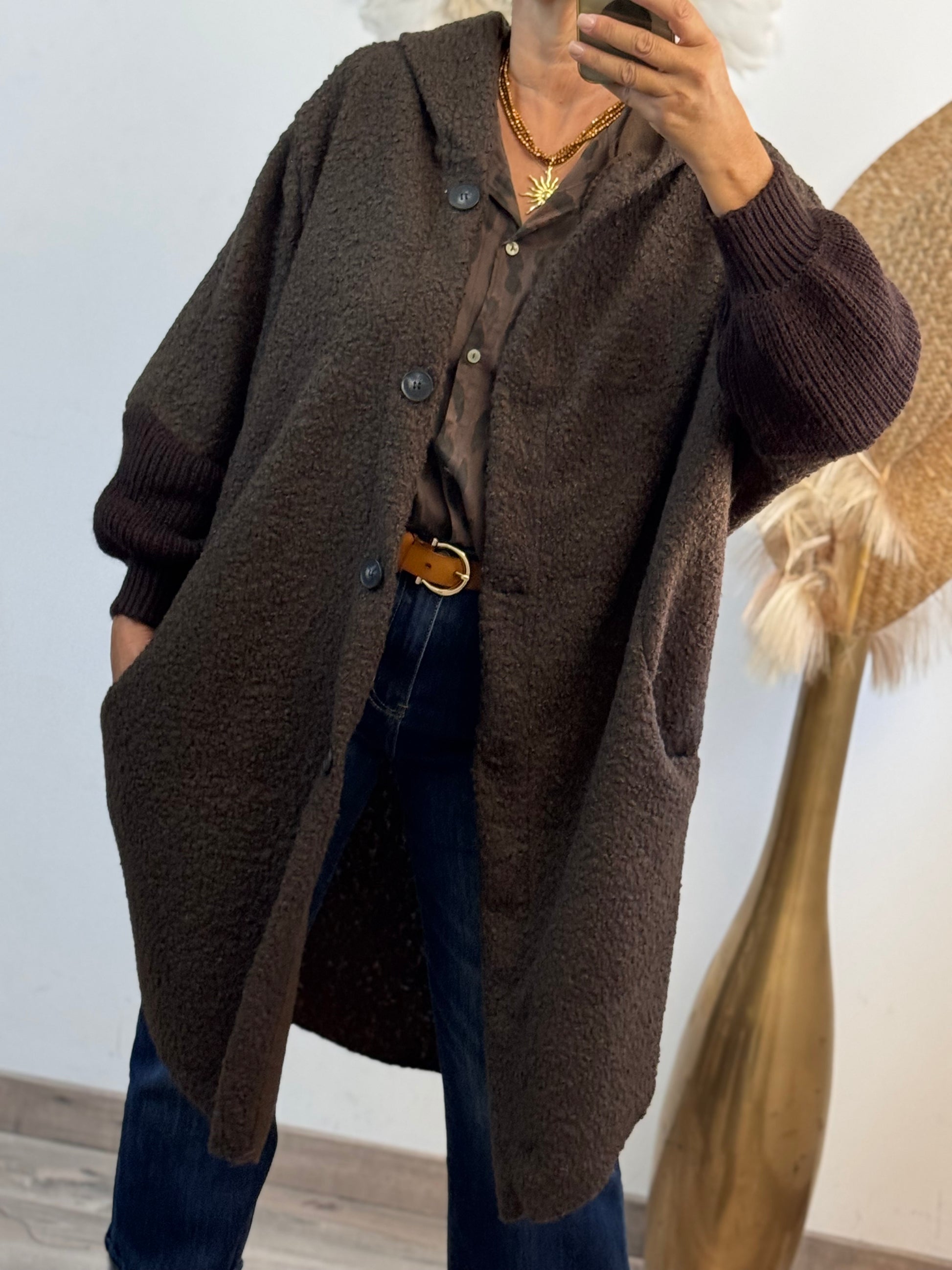 Manteau Marceau marron