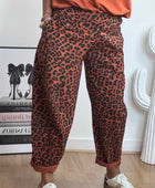 Pantalon confort Léo terracotta TU 38/46