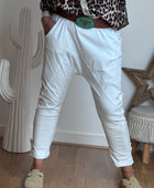 Pantalon saroual blanc OK !