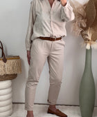 Pantalon Lucas beige Taille du M au XXL