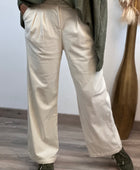 Pantalon crème cocooning