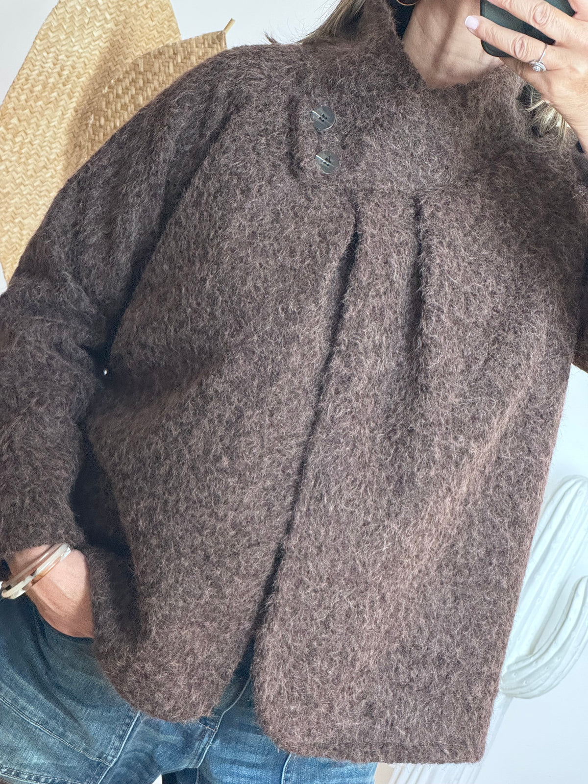 Veste Soline marron