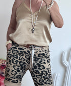 Bermuda ou short Léo camel TU 40/48
