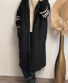Manteau Esteban noir