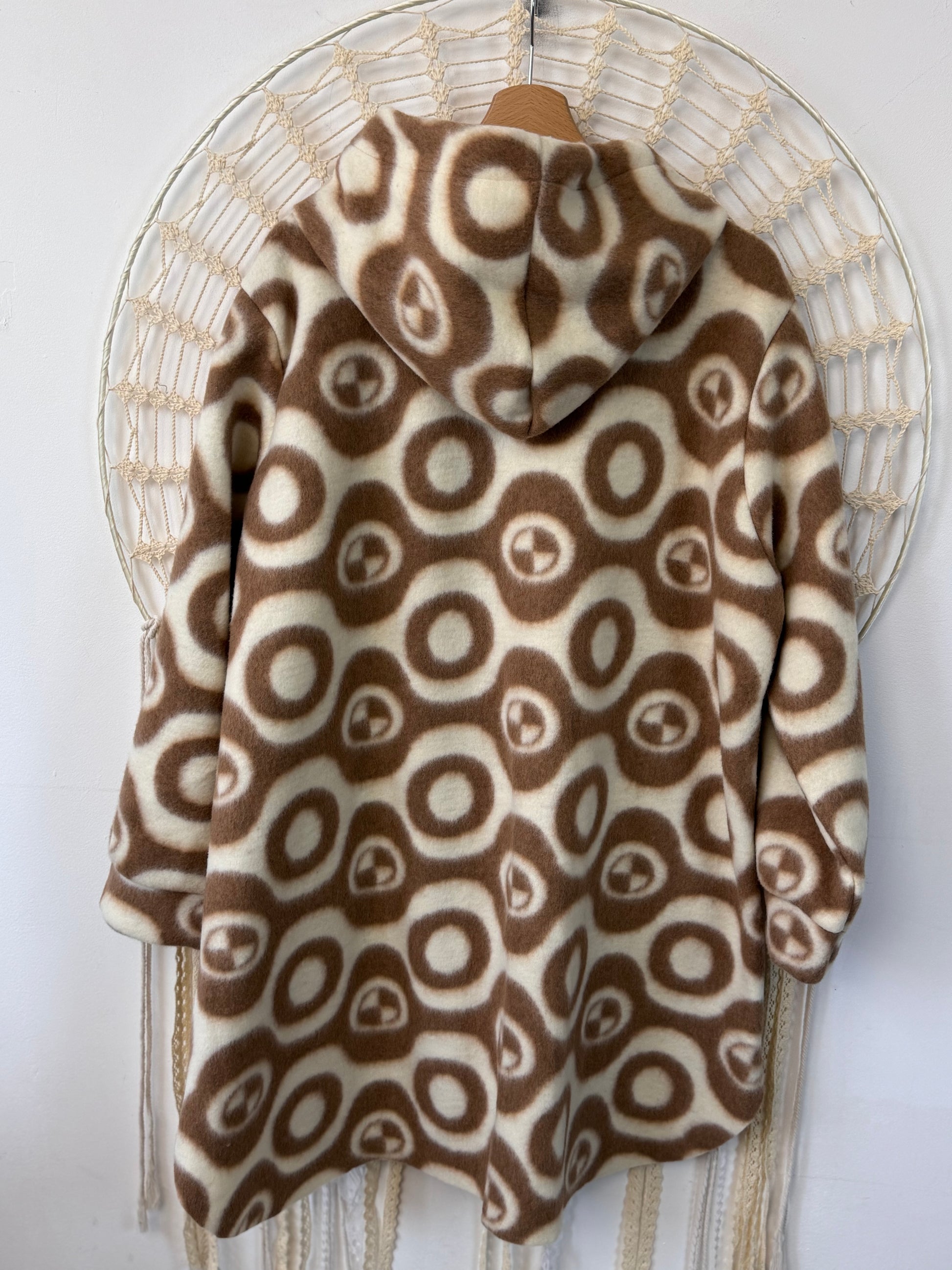 Manteau beige et crème TU 42/50