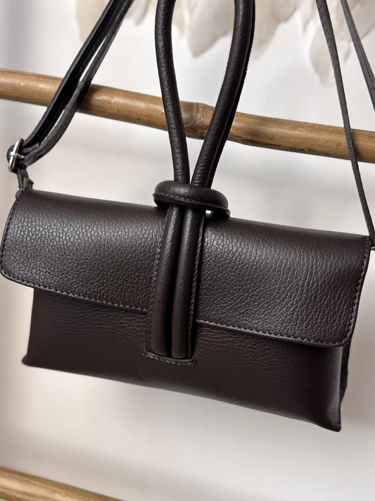 Sac anse cuir marron 🎁