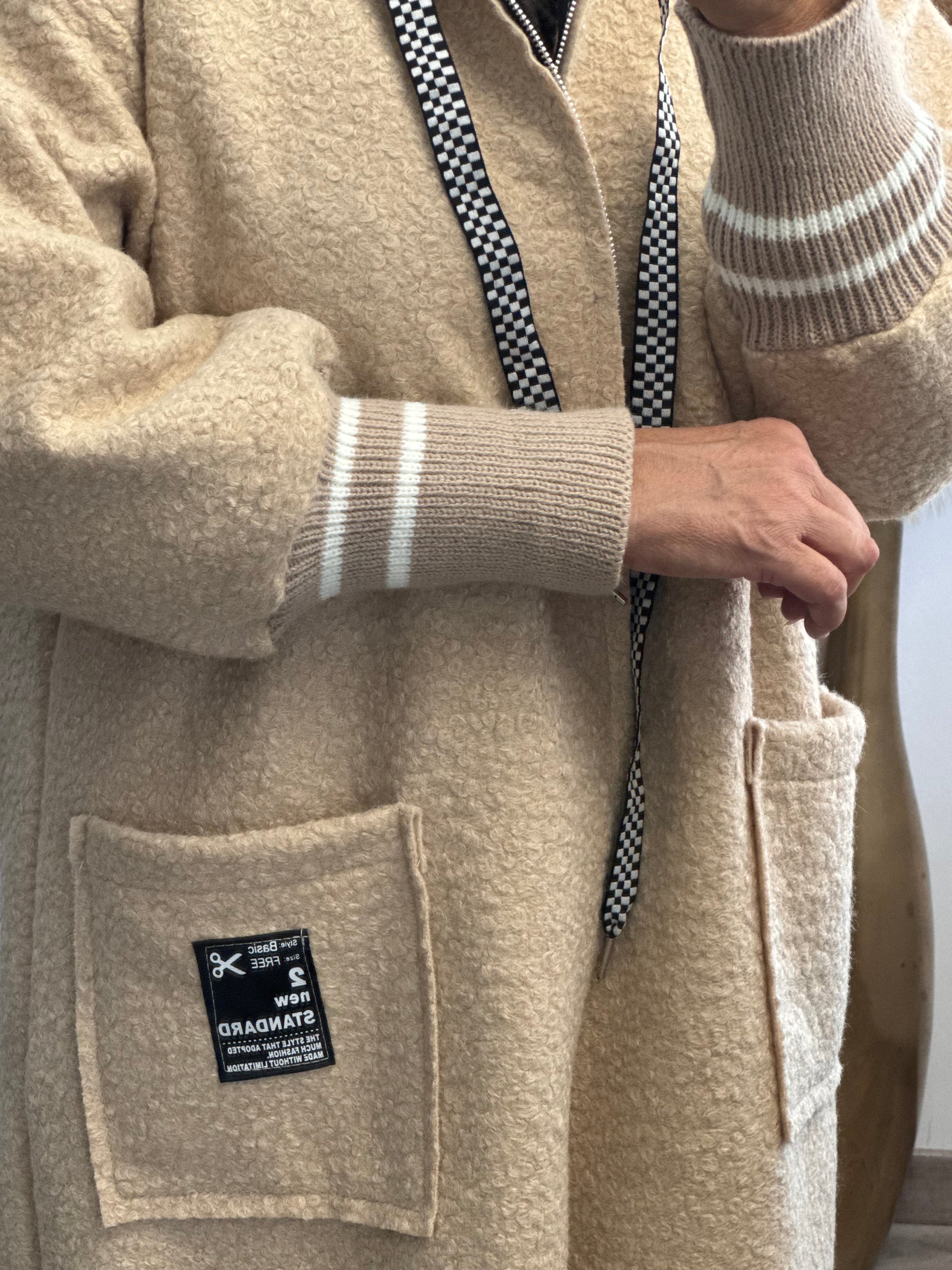 Manteau Octave beige
