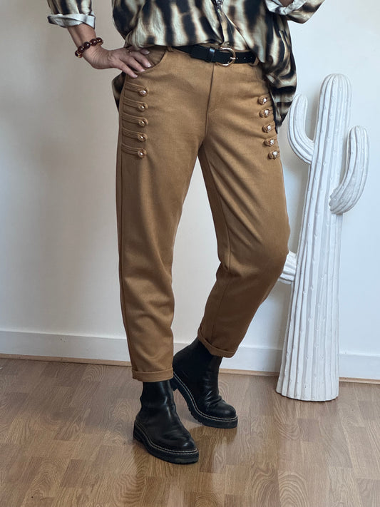 Pantalon officier camel TU 36/42