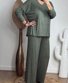 Ensemble cocooning kaki