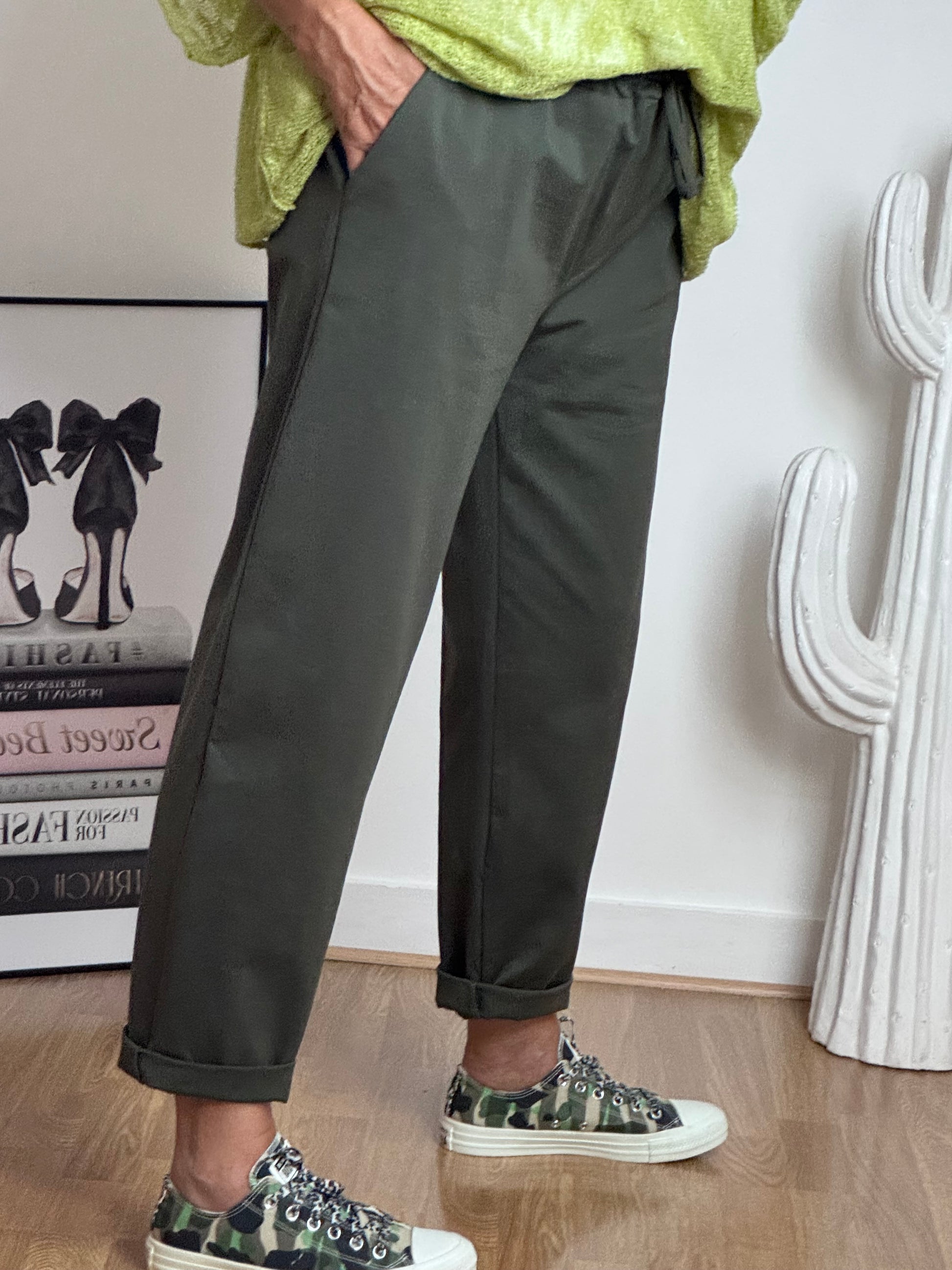 Pantalon Charly kaki TU 42/50