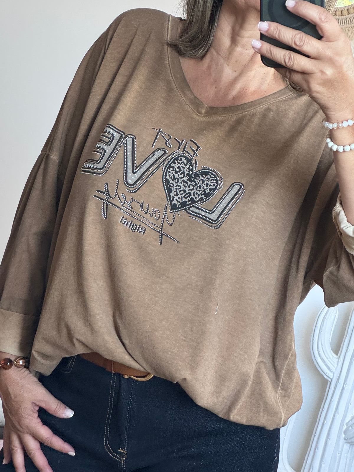 Teeshirt love camel