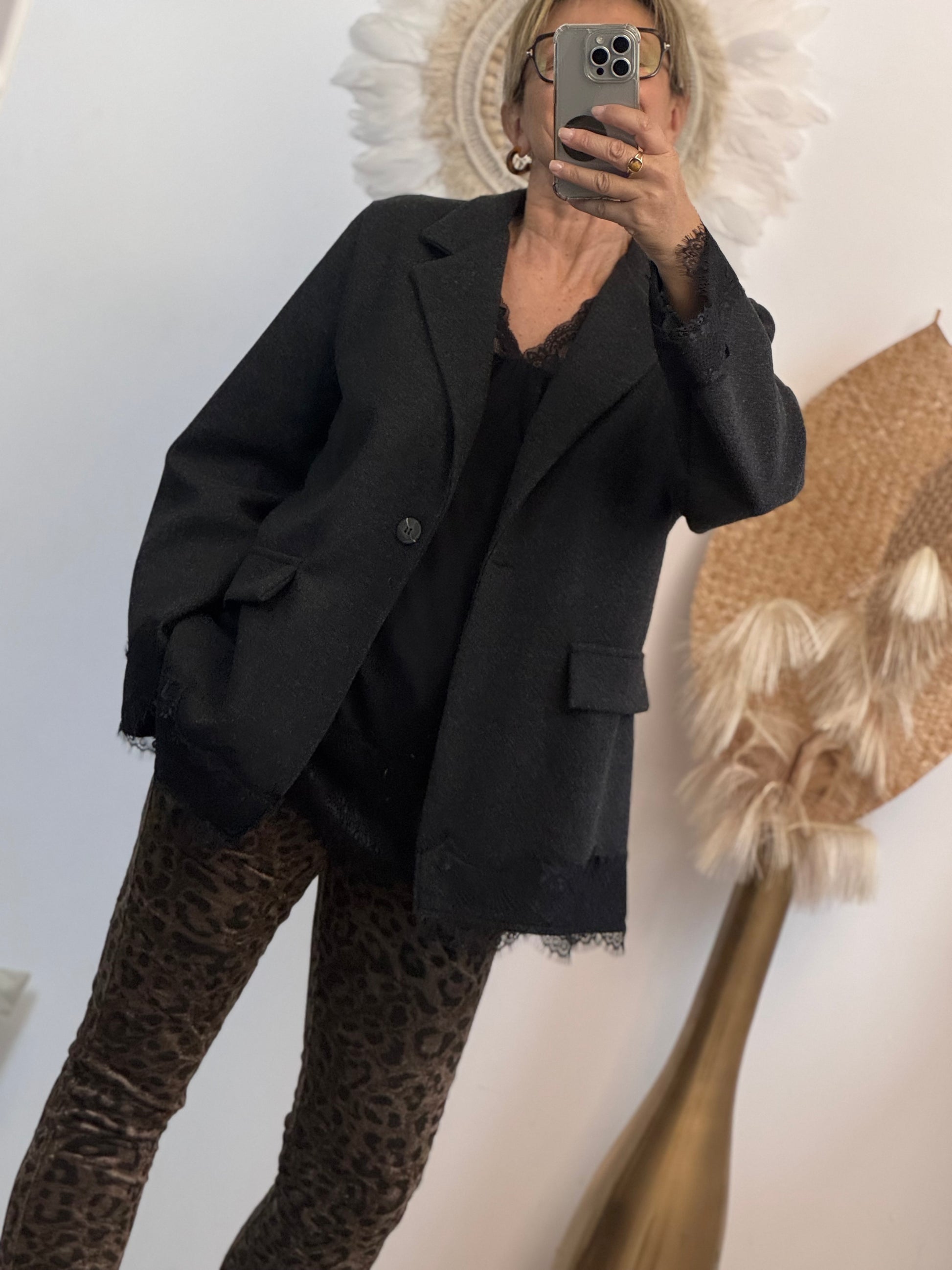 Blazer noir chic TU 42/48