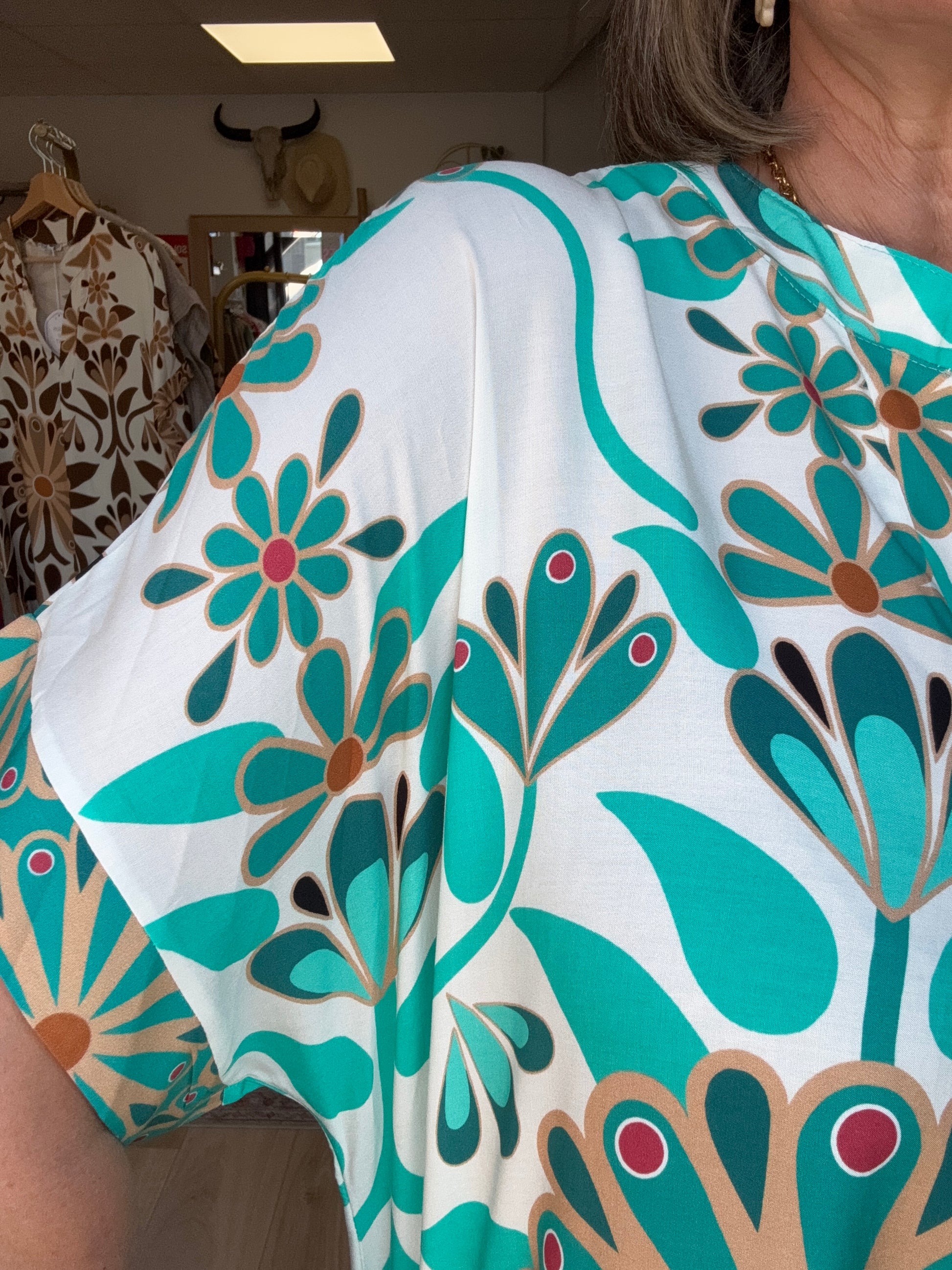 Robe Emma turquoise