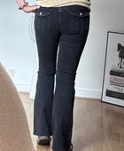 Jeans flare noir