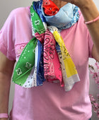 Foulard bandana multicolore