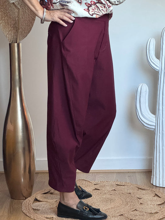 Pantalon Alexis Bordeaux