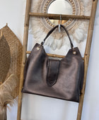 Sac bronze Alban +pochette