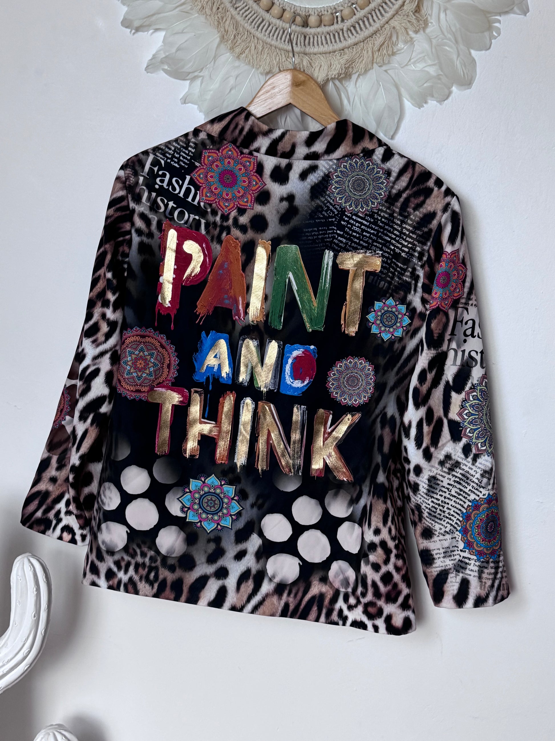 Veste Léo paint and think