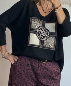 Pull Rosalia noir